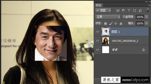 PS移花接木合成为人物换脸教程 photoshop换脸实战教程