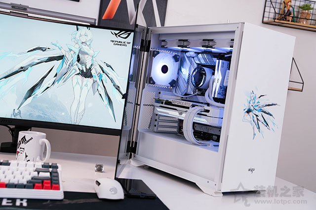 高颜值雪武战姬纯白主题，i7 11700K配RTX3070水冷主机方案